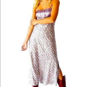 Gia Nina Silk Midi Dress - Free People